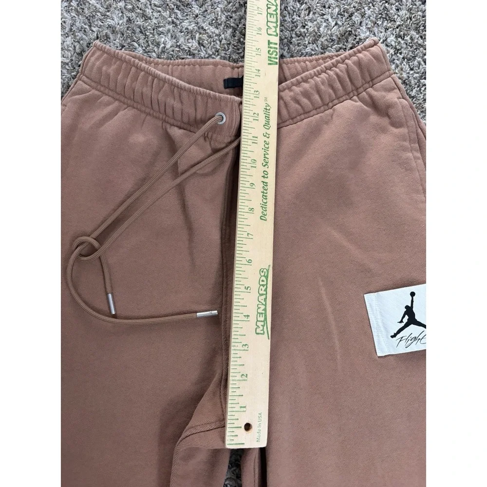 Nike Air Jordan Pants Mens Small S Brown Flight Fleece Jogger DA9812-256